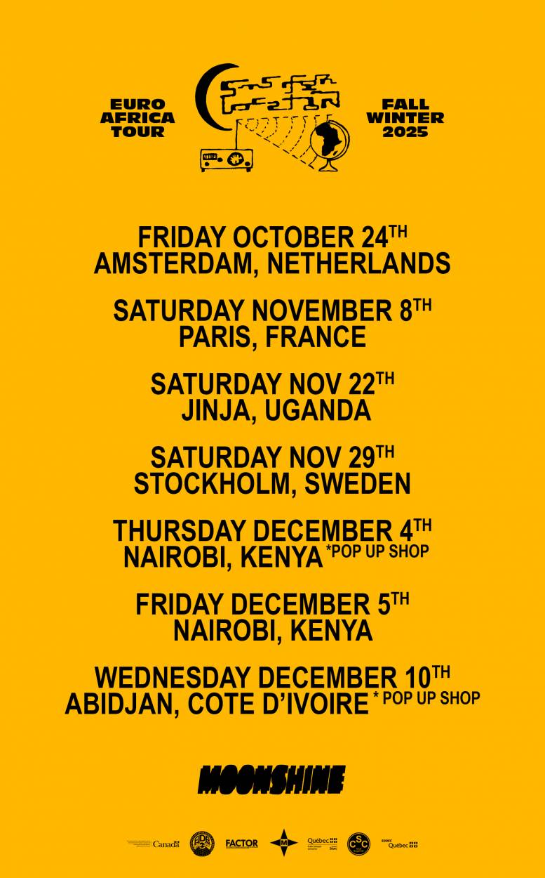 Moonshine Euro Africa Tour Fall Winter 2025