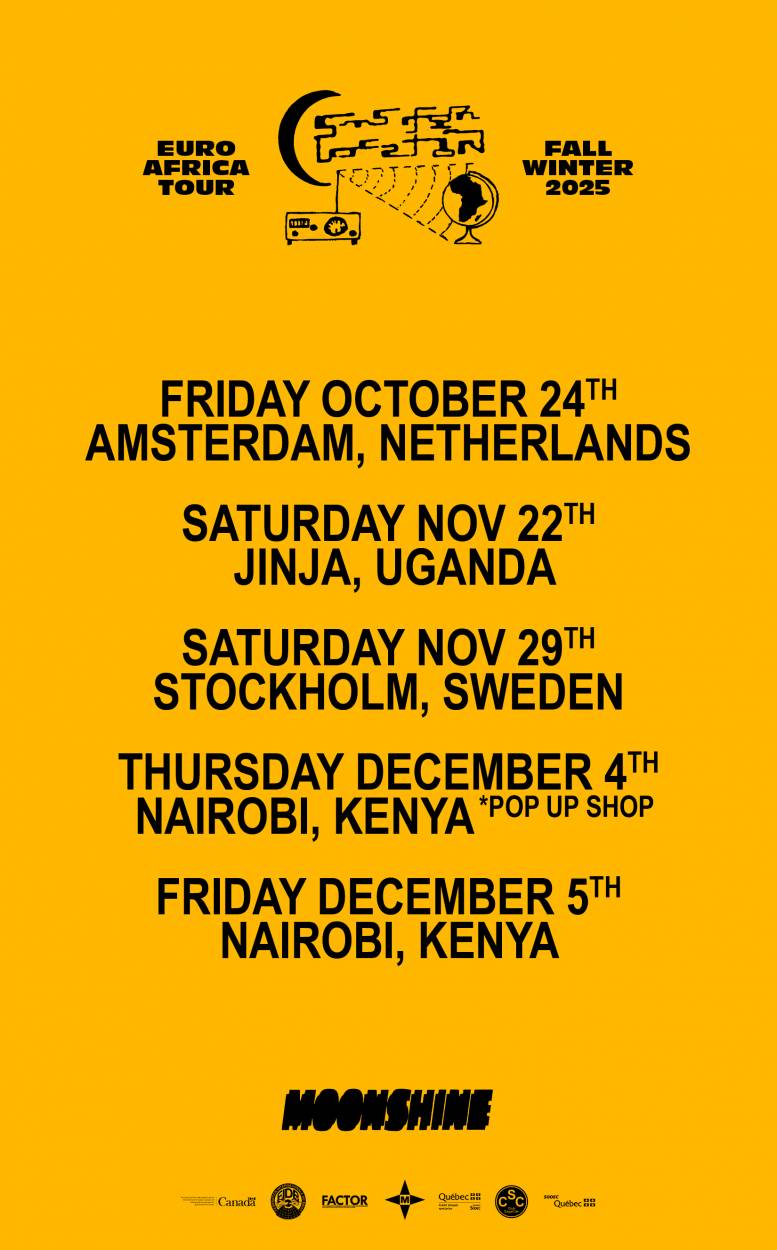 Moonshine Euro Africa Tour Fall Winter 2025